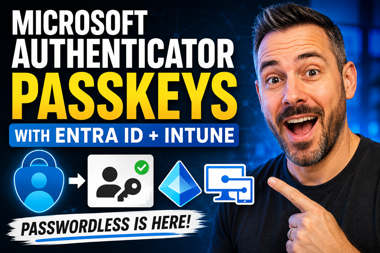 Passkeys vs Passwords — Microsoft Authenticator
